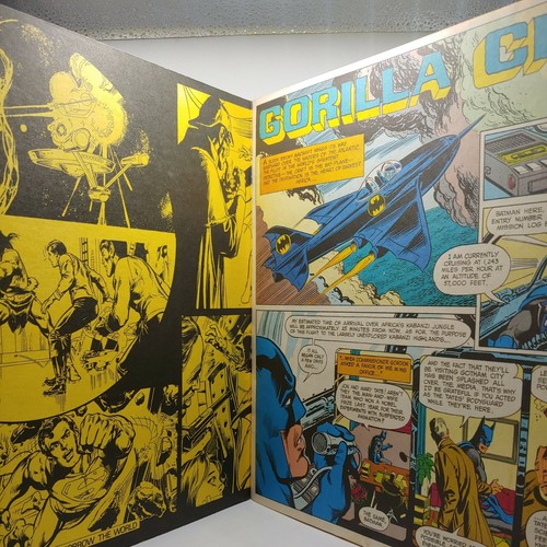Vintage Batman Book & Record Set Gorilla City / Scarecrow Vinyl LP 1976 - Picture 2 of 12