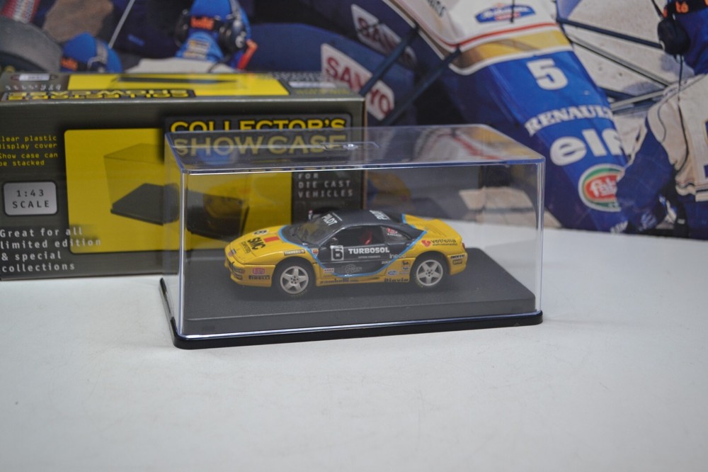 DETAIL CARS  - LE MANS  FERRARI F355 # 6 RACE CAR  - 1/43 SCALE MODEL - NEW CASE