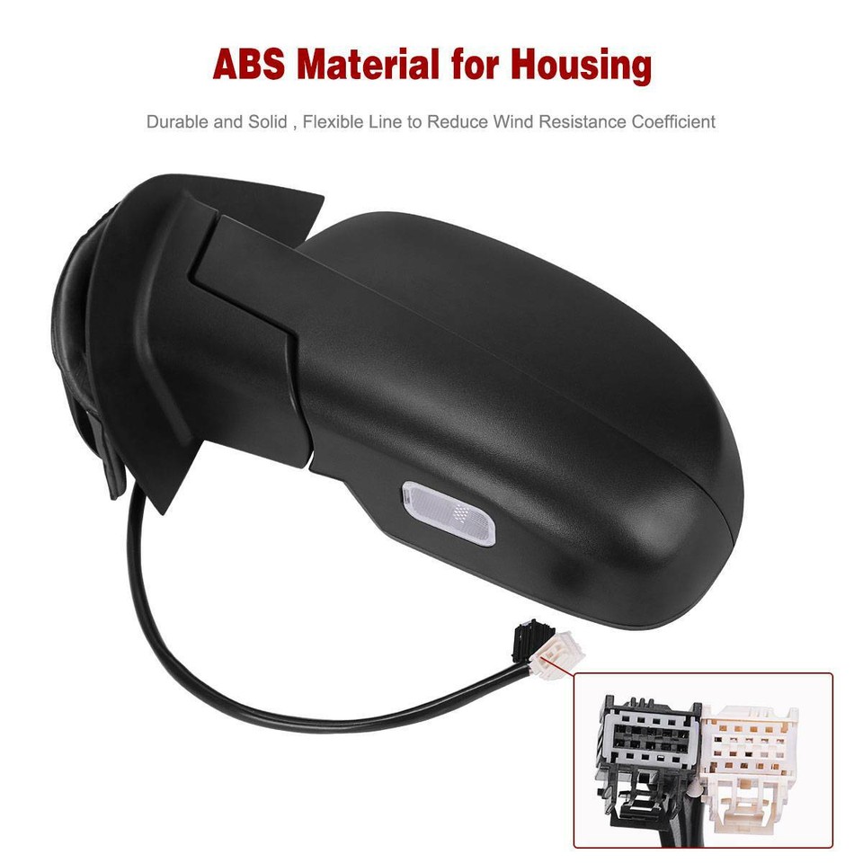 Power Heated Puddle Light Tow Mirrors For 2007-2013 Chevy Silverado Sierra 1500 - Foto 4