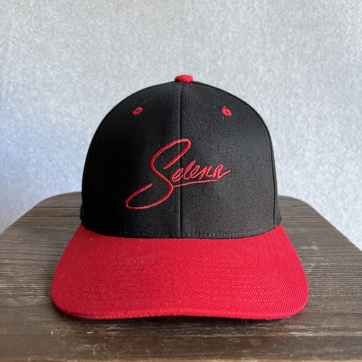 110 One Ten Selena FlexFit Tech Hat Snapback Cap Hat Black Red