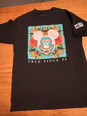 Neff Disney Collection Mens Mickey Mouse True Since 28 Shirt Med