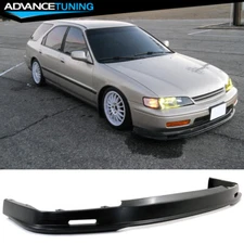 Fits 94-95 Honda Accord Mugen Style Unpainted Front Bumper Lip Splitter - PP