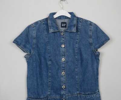 ultrasoft denim mini shift dress UltraSoft Denim Mini Shift Dress