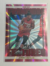 JIMMY BUTLER -  2023-24 Donruss Franchise Features Pink Laser /50 Miami Heat #13