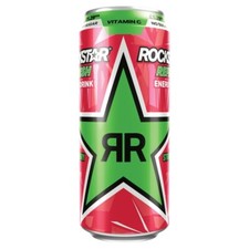 24 x Rockstar Strawberry & Lime Energy Drink NO SUGAR ZERO DIET 330ml