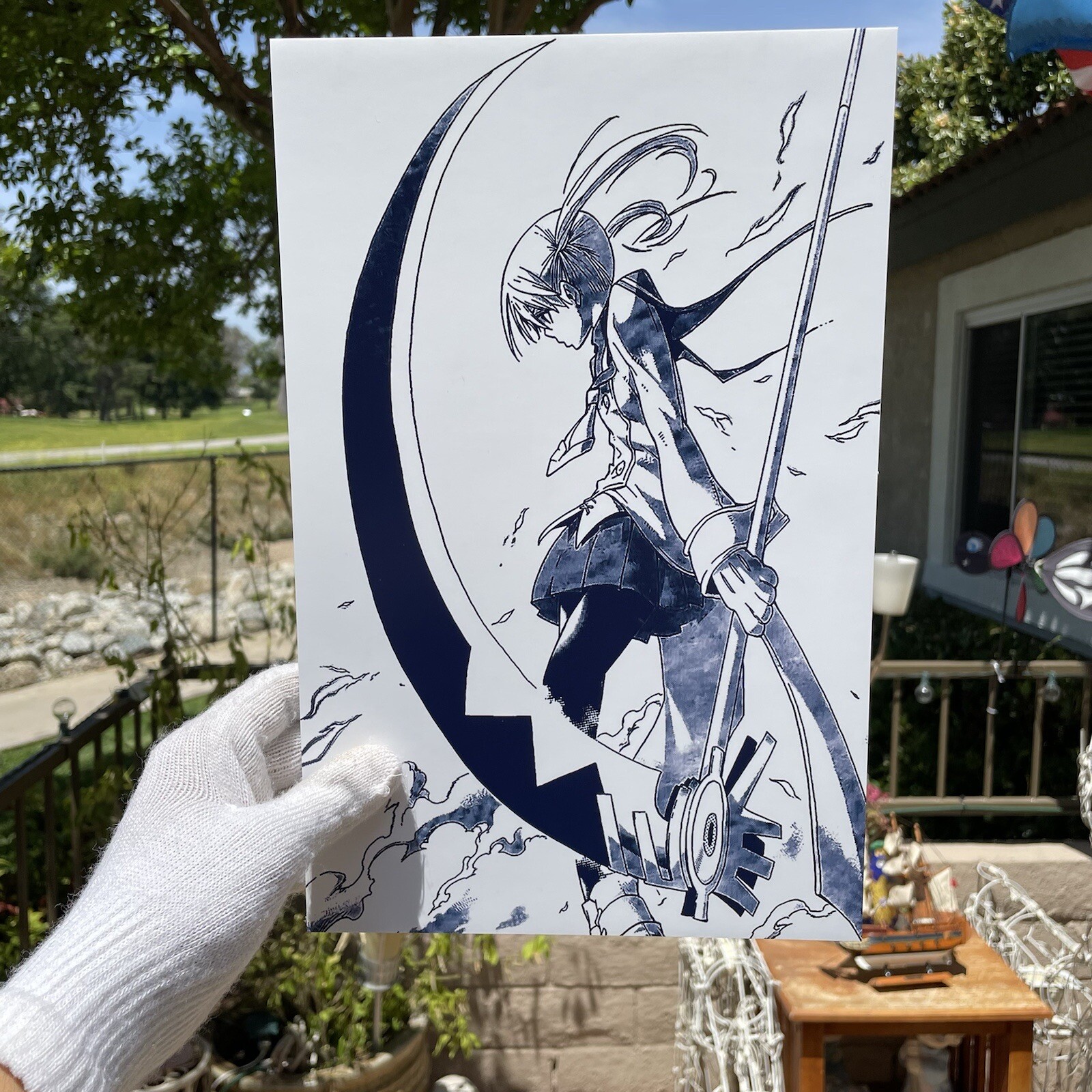 Soul Eater- Manga / (Size: 8.25 x 12.75) / Maka Albarn / Anime Poster / Board