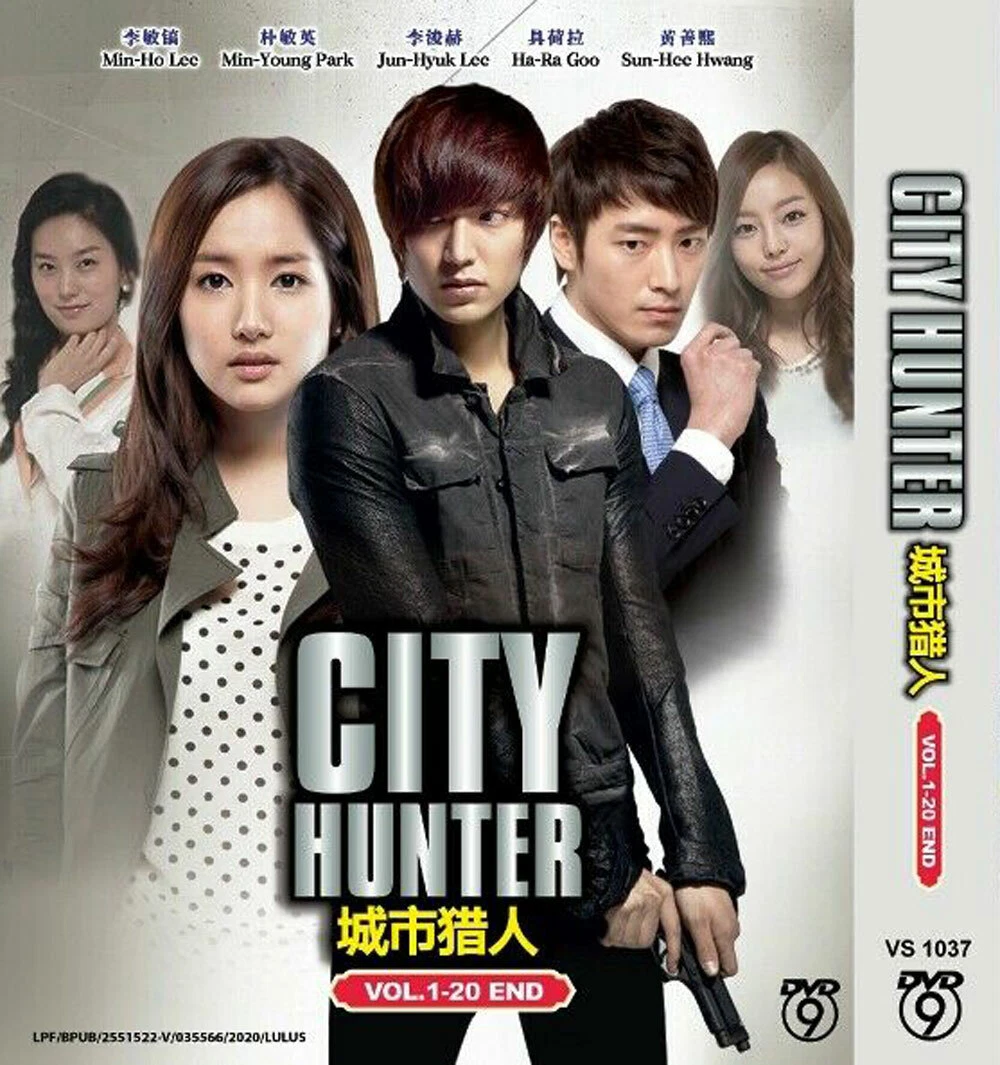 DVD KOREAN DRAMA CITY HUNTER VOL.1-20 END ENGLISH SUBS Region All + FREE  SHIP