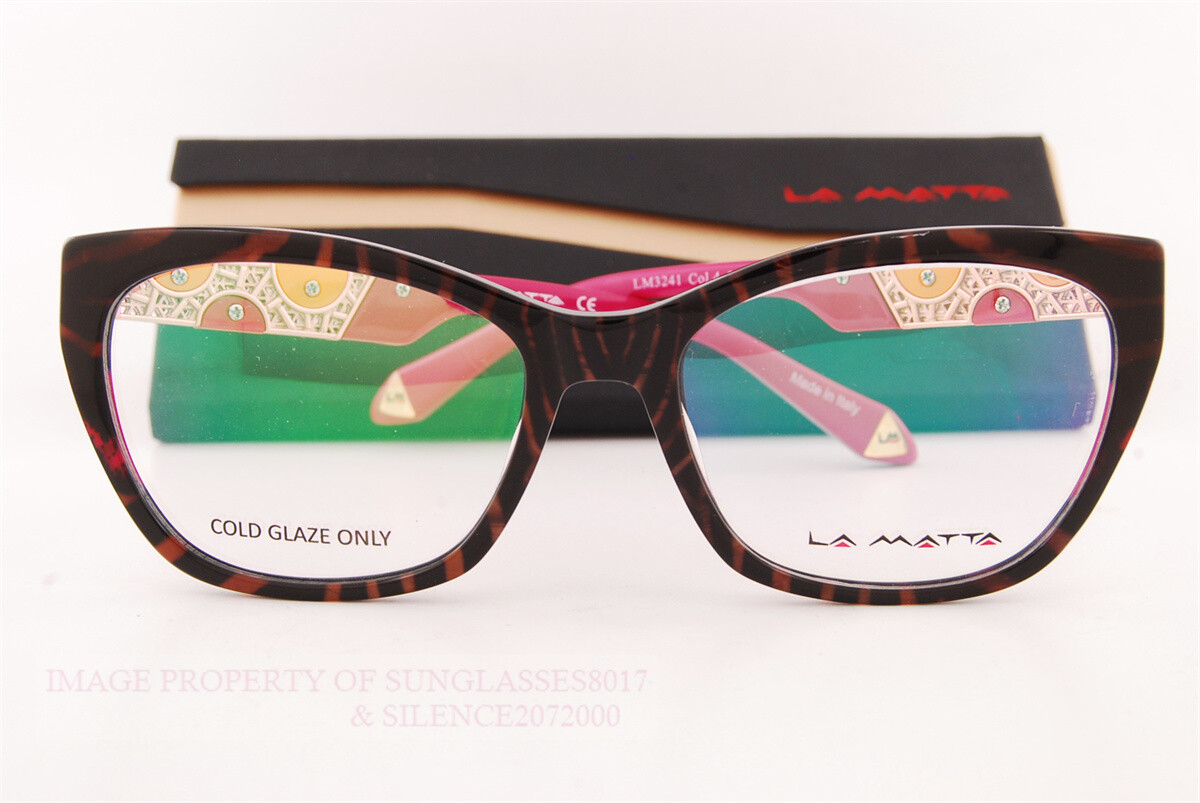 Brand New La Matta Reading Glasses Eyeglasses Italy LMV3241 C4 