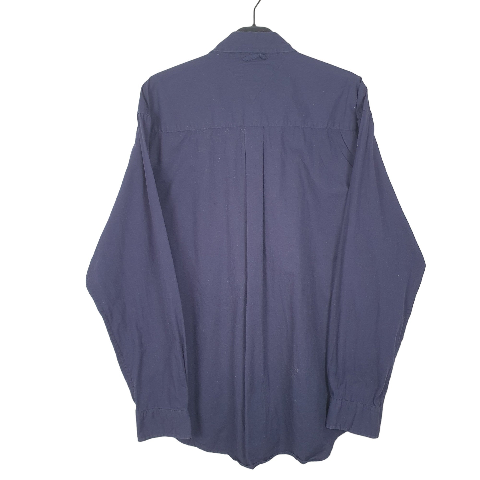 TOMMY HILFIGER Navy Shirt Long Sleeve Casual Mens L image 3