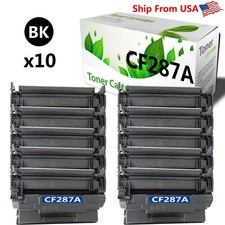 10PK CF287A Toner Cartridge 287A for M506 M506x Printers