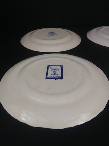 VTG/ Antique Mason's Ironstone China Regency 9" Plates - England 1930s Set of 4 - Picture 5 of 9