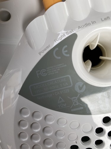 JBL Creature Speaker System Subwoofer Speakers Complete - 第 13/13 張圖片