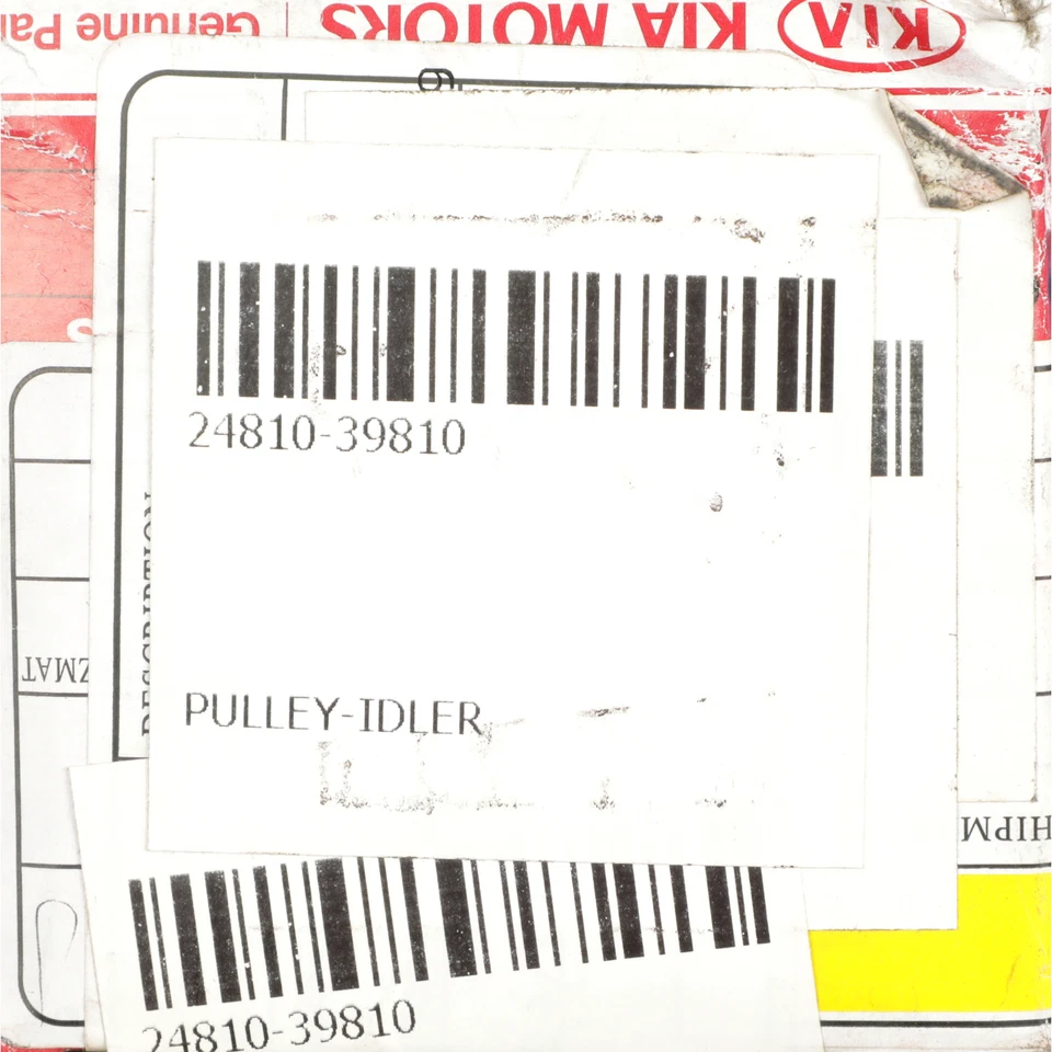 Polea loca correa de distribución del motor 02-06 Amanti Sedona Sorento 24810-39810 OEM NUEVO Foto 3 de 3