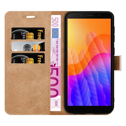 For Honor 9s Case, Slim Magnetic Flip Leather Wallet Shockproof Phone Case Cover - Picture 2 of 17