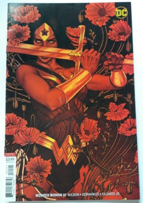 DC comics Wonder Woman # 61 Variant cover