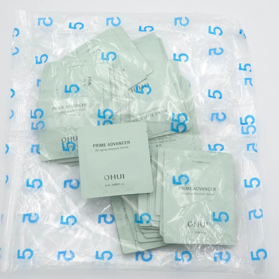 O HUI Prime Advancer De-aging Ampoule Serum 1ml x 60pcs Anti Wrinkle K-Beauty - Image 4 of 4