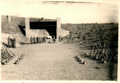 Foto, WK2, FFS - Neudorf O.S./Nowa Wieś, Ausbildung a.d.Schießplatz, b 5026-1424