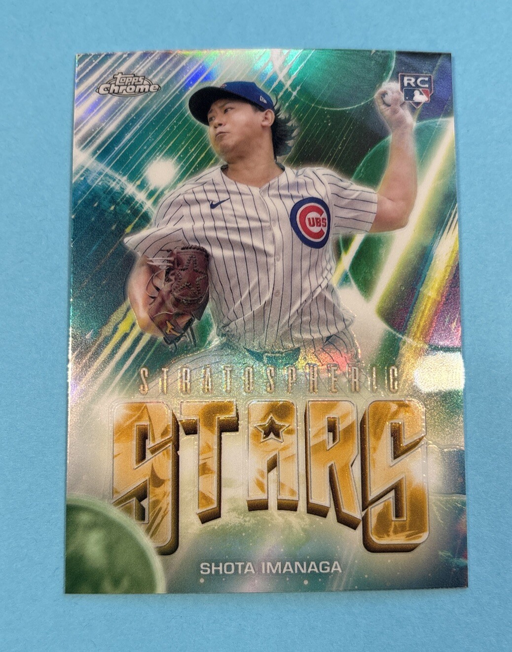 Shota Imanaga 2024 Topps Chrome Update Stratospheric Stars Cubs Rookie #SSC-23