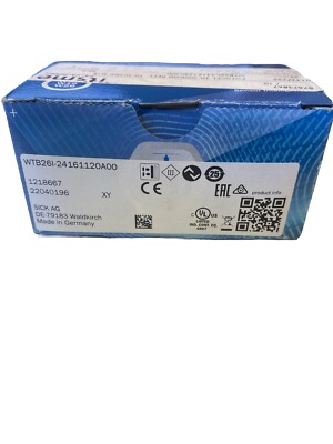 SICK WTB26I-24161120A00 compact light sensor with background suppression, NEW/original packaging