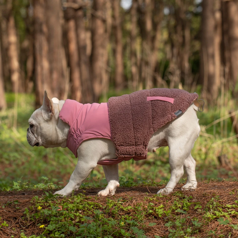 Abrigo para perro chaqueta para nieve chaleco con correa ajustable para perros pequeños medianos grandes S-4XL Foto 4 de 4