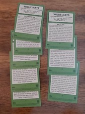 Lot Of ten 2020 Topps Heritage 20 Gigantic Seasons Willie Mays