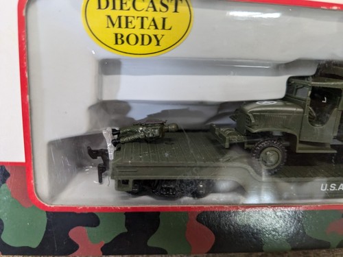 Model Power HO 8468 Military Depressed Center Flat Olive Troop Carrier READ DESC - Picture 2 of 16