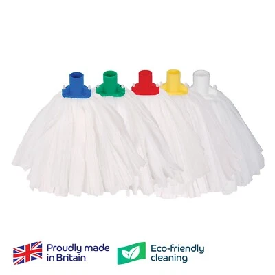 Robert Scott Socket Mop Big White T1D Small PB Pack of 10 - 102209