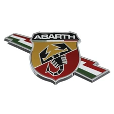 2017 FIAT SPIDER ABARTH EMBLEM BADGE NAMEPLATE RIGHT BODY SIDE OEM FIAT GENUINE