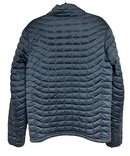 Ben Sherman Quilted Puffer Jacket Full Zip Pockets Gray Men’s Size Large - Picture 2 of 9