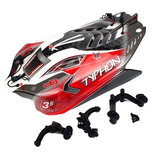 ARRMA Typhon V3 3S BLX Karosserie Schale Karosseriehalterungen Flügel AR402274 AR480016 - Bild 2 von 6