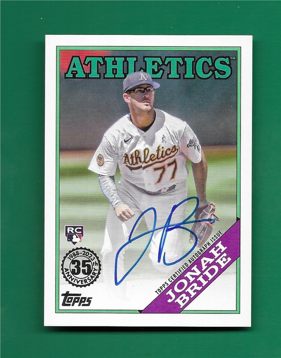 TOPPS COーSIGNERS autograph Glenn Braggs 1992 Topps Authentic Signed Autograph Auto Card