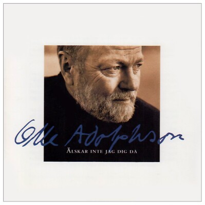 OLLE ADOLPHSON - CD - Älskar Inte Jag Dig Då