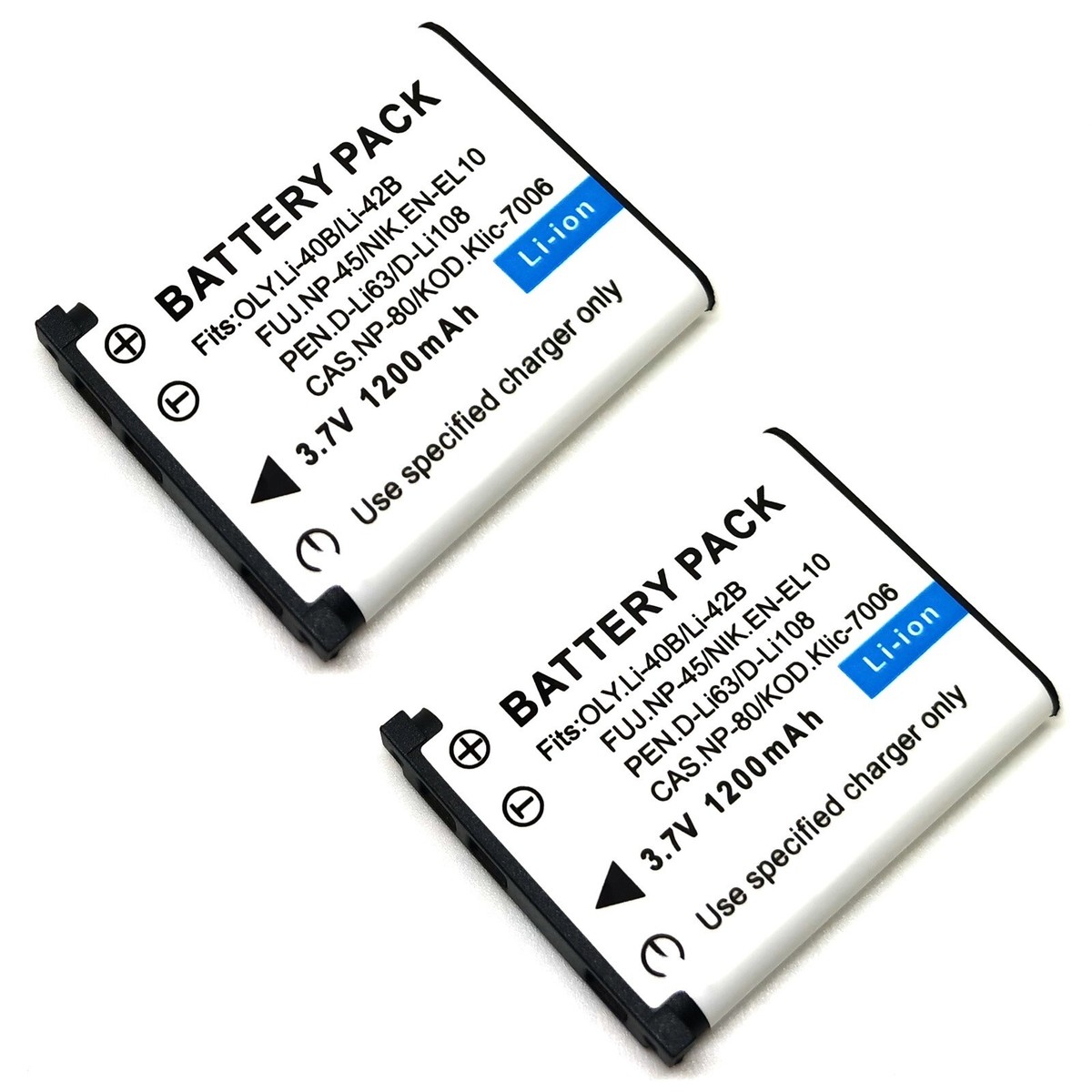 2x Battery For NP-80 NP-82 Casio EX-Z2 EX-Z16 EX-Z27 EX-Z28 2x Battery For NP-80 NP-82 Casio EX-Z2 EX-Z16 EX-Z27 EX-Z28