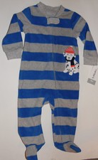 Carter's Infant Boys SIZE 9M Sleeper Footed Pajamas NWT