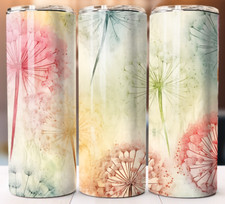 Flowers Garden Lover Gift Cup Tumbler Mug 20 oz Stainless Steel Custom Design