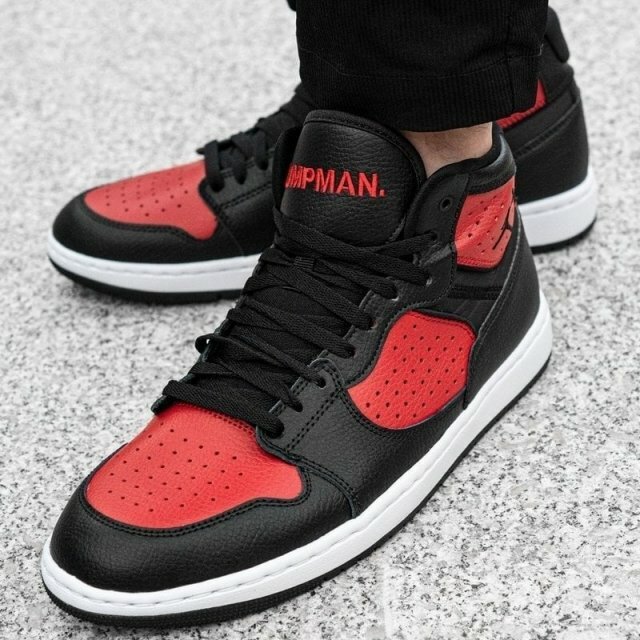 Nike Jordan Access Men's Trainers Shoes Black/Gym Red Multi Nike Jordan Access Men's Trainers Shoes Black/Gym Red Multi