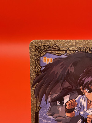 Street Fighter 2 Ryu Card 1994 CAPCOM BANDAI Special Made In Japan