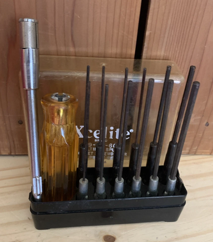 Vintage Xcelite 99-PS-60. 11 Pc. Multiple Spline Socket Screwdriver Set - Image 2 of 2