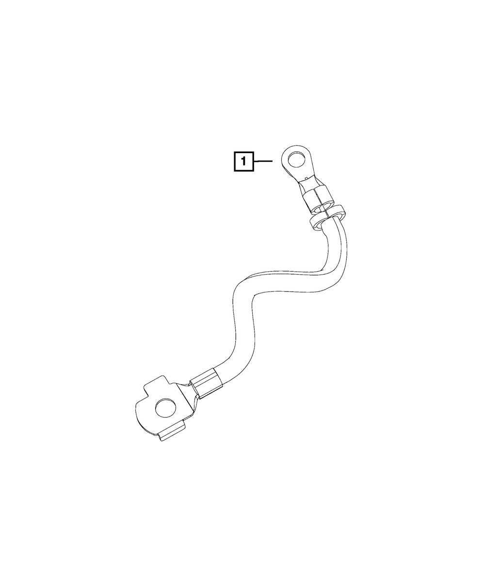 Genuine Mopar Engine Ground Wiring 4727654AC