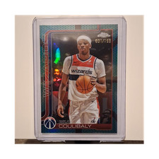 Topps Chrome 2025-26 Bilal Coulibaly Serial Numbered #208 Washington Wizards NBA