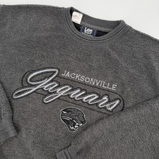 Vintage Jacksonville Jaguars Sweatshirt Mens Large NFL Football Lee Pullover