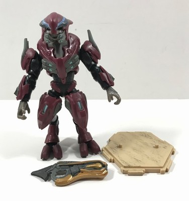 World of Halo Elite Zealot loose figure 1:18 4'' Covenant Reach Vault