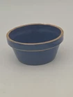 Super Blue 5 Inch Stoneware Bowl.  Original Unknown.  Uhl, Illinois,  Red Wing?