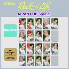 &TEAM Back to Life KR 1st Mini Album Official JAPAN POB special Photocard