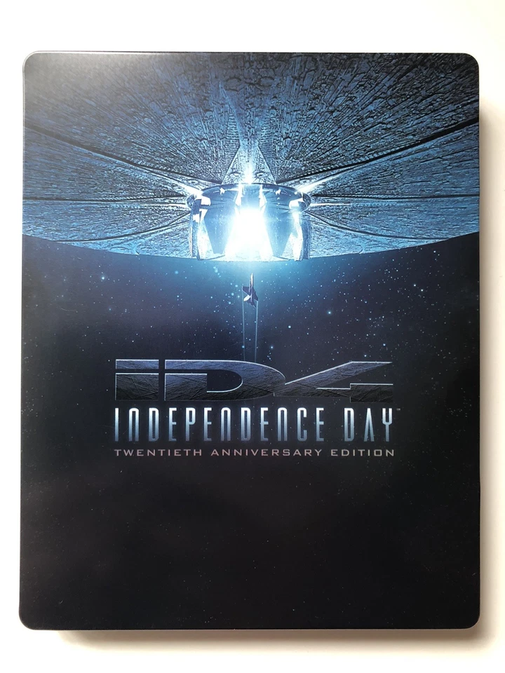 Independence Day (1996, Blu-ray) UK Steelbook 20th Anniversary, GREAT CONDITION - Image 3 of 4