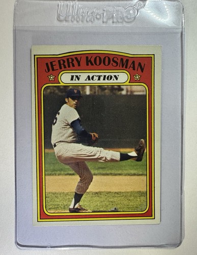Jerry Koosman [In Action] #698 1972 Topps card