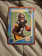 2025 Optic Rated Rookie Kaleb Johnson Freedom Stripe