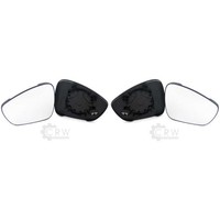 AußEnspiegel Ersatzglas Set FüR Citroen C3/DS3 Bj. 11/09-> Mit TräGerplatte