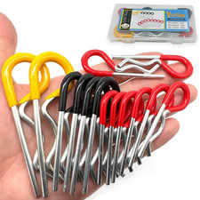 14Pcs Heavy Duty Hitch Pins Clip R Clips Spring Retaining Wire Hair Pins Cotter