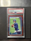 2025 Optic Preview Jaxson Dart Rookie Card #400 RED PANDORA 🔴PSA 9🔴 Low Pop